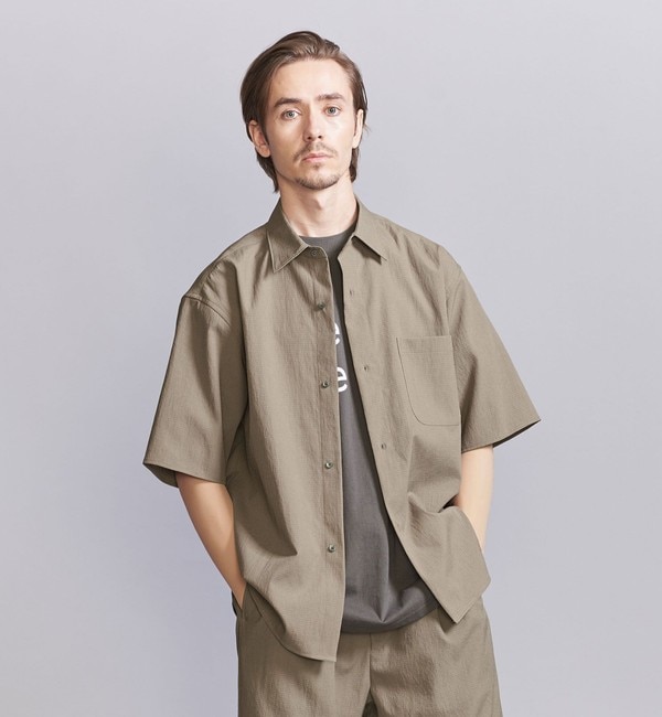 Steven Alan＞ SOKTAS CHECK REGULAR COLLAR SHIRT -LOOSE/シャツ|BEAUTY&YOUTH  UNITED ARROWS(ビューティーアンドユース ユナイテッドアローズ)の通販｜アイルミネ