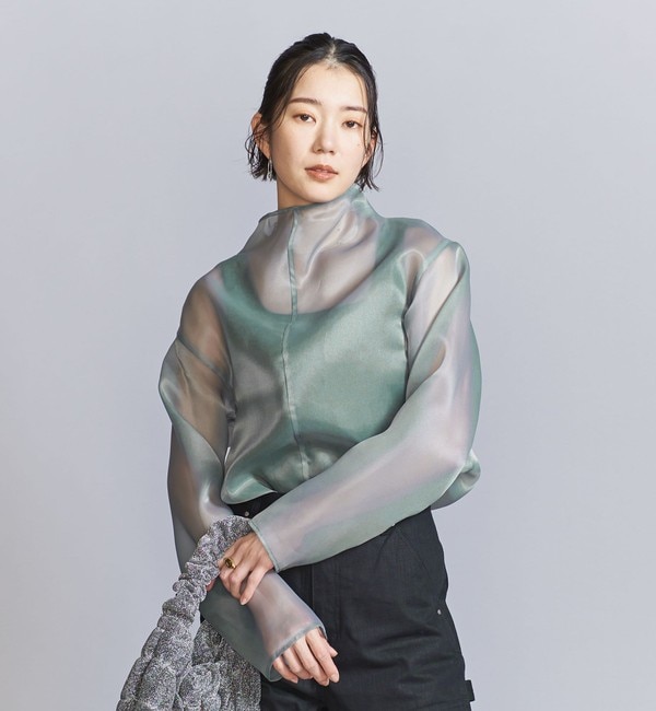 BY DRESS サテンAライン5分袖ドレス ◇|BEAUTY&YOUTH UNITED ARROWS(ビューティーアンドユース  ユナイテッドアローズ)の通販｜アイルミネ