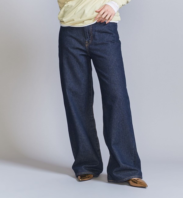 Steven Alan＞DENIM CROSS OVER PANTS/デニムパンツ|BEAUTY&YOUTH UNITED  ARROWS(ビューティーアンドユース ユナイテッドアローズ)の通販｜アイルミネ