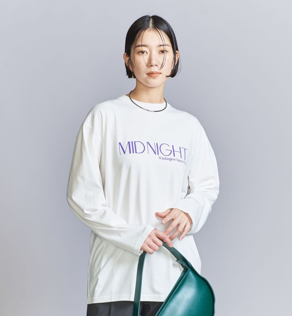 MID NIGHT ロングスリーブTシャツ|BEAUTY&YOUTH UNITED ARROWS(ビューティーアンドユース ユナイテッドアローズ )の通販｜アイルミネ