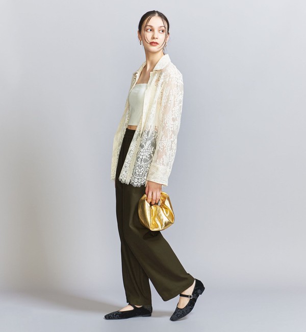 BEAUTY＆YOUTH UNITED ARROWS パンツ コットンツイル イージー