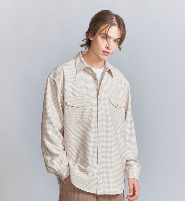 Steven Alan＞ G/DYE PIN OX REVERSE SEAM SHIRT-LOOSE/シャツ|BEAUTY&YOUTH UNITED  ARROWS(ビューティーアンドユース ユナイテッドアローズ)の通販｜アイルミネ