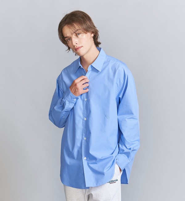 Steven Alan＞ LEGGIUNO/CHECK SINGLE NEEDLE SHIRT-LOOSE/シャツ|BEAUTY&YOUTH  UNITED ARROWS(ビューティーアンドユース ユナイテッドアローズ)の通販｜アイルミネ