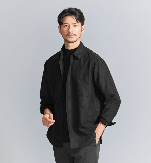 b&y コレクション 黒シャツ