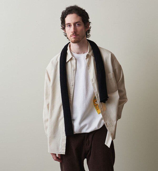 Steven Alan＞ LEGGIUNO/CHECK SINGLE NEEDLE SHIRT-LOOSE/シャツ|BEAUTY&YOUTH  UNITED ARROWS(ビューティーアンドユース ユナイテッドアローズ)の通販｜アイルミネ