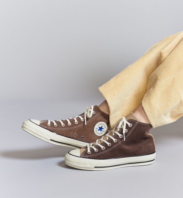 メンズファッションなら|【ビューティーアンドユース　ユナイテッドアローズ/BEAUTY&YOUTH UNITED ARROWS】 【別注】＜CONVERSE＞ALL STAR US パッチワーク ハイカット/スニーカー