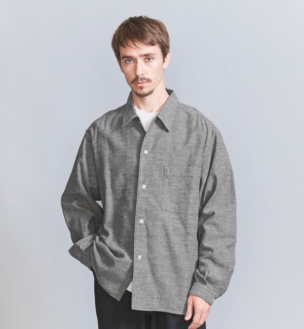 Steven Alan＞ C/W VOIL STRIPE CAMP COLLAR SHIRT -WIDE/シャツ|BEAUTY&YOUTH  UNITED ARROWS(ビューティーアンドユース ユナイテッドアローズ)の通販｜アイルミネ