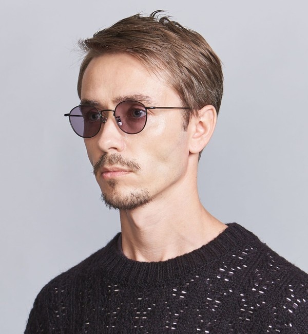 メンズファッションなら|【ビューティーアンドユース　ユナイテッドアローズ/BEAUTY&YOUTH UNITED ARROWS】 【別注】 ＜KANEKO OPTICAL（金子眼鏡）＞ Leo SGLS/サングラス ‐MADE IN JAPAN‐