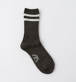 【別注】＜ROSTER SOX＞ライン リブソックス