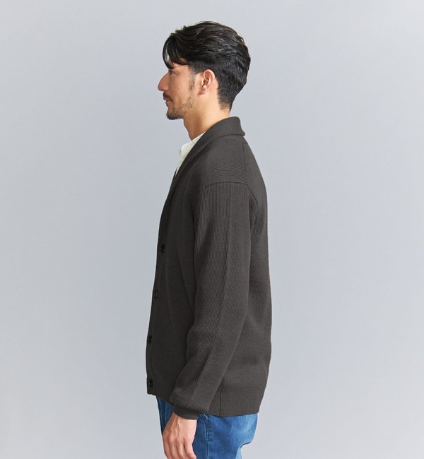 WEB限定 WARDROBE SMART】KOUKIN ショールカラー カーディガン