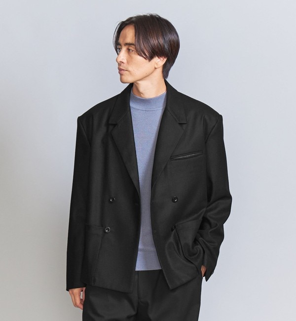 TUBE＞ ショート ダブル ジャケット|BEAUTY&YOUTH UNITED ARROWS(ビューティーアンドユース ユナイテッド アローズ)の通販｜アイルミネ