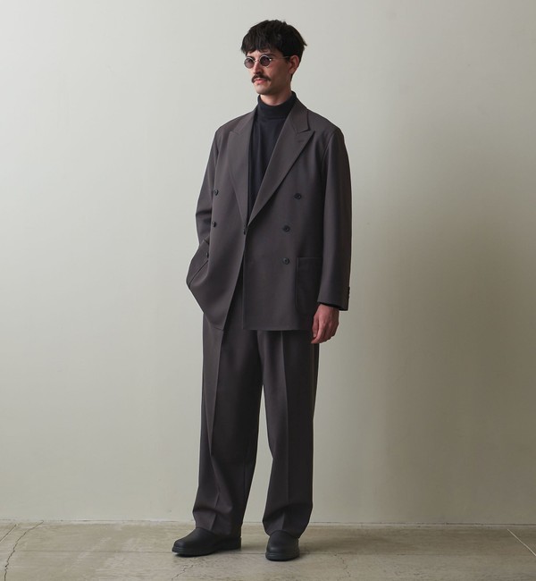 Steven Alan＞ ヴィンテージツイル インツープリーツ ドレス