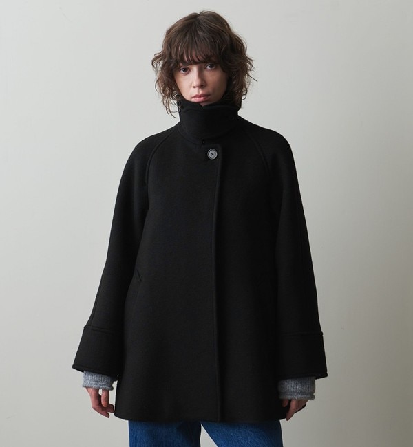 Steven Alan＞ウール ビーバー テント ショートコート|BEAUTY&YOUTH UNITED ARROWS(ビューティーアンドユース  ユナイテッドアローズ)の通販｜アイルミネ