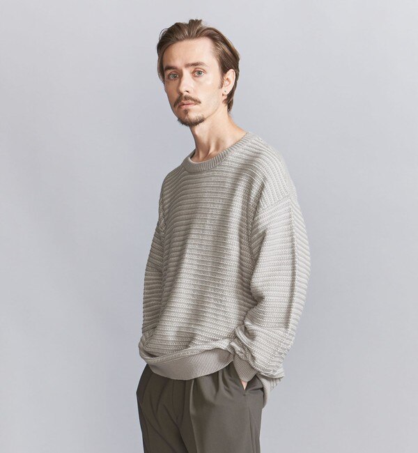 StevenAlan もの凄い SKIPPER SHORT SLEEVE-LOOSEニット
