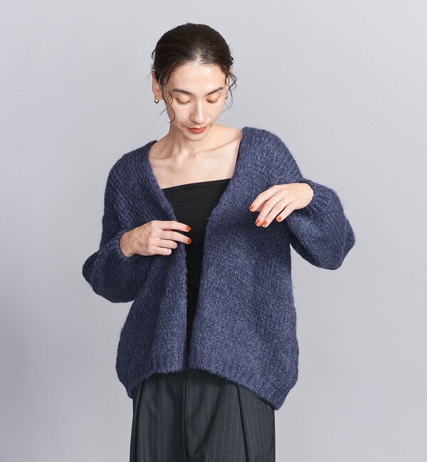 TRICOTS JEAN MARC＞ミドルゲージ ノーボタン ニット カーディガン|BEAUTY&YOUTH UNITED  ARROWS(ビューティーアンドユース ユナイテッドアローズ)の通販｜アイルミネ