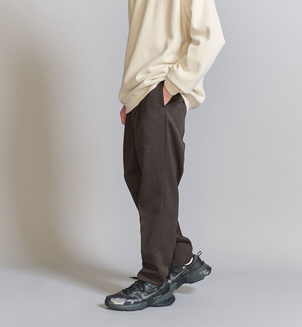 トリコチンツイル 1プリーツ テーパード パンツ ‐ウォッシャブル‐|BEAUTY&YOUTH UNITED ARROWS(ビューティーアンドユース  ユナイテッドアローズ)の通販｜アイルミネ