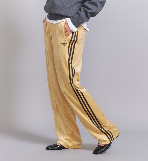 ＜adidas Originals＞ベロア トラックパンツ