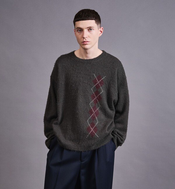 Steven Alan＞ HAMILTON MOCK NECK KNIT-BOLD/ニット|BEAUTY&YOUTH UNITED  ARROWS(ビューティーアンドユース ユナイテッドアローズ)の通販｜アイルミネ