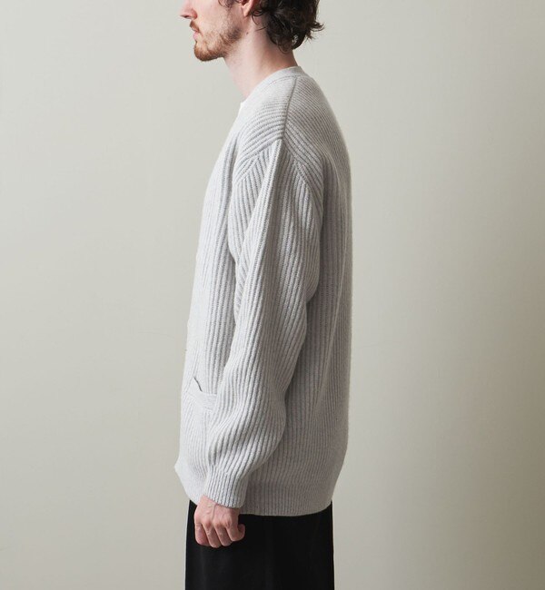 Steven Alan＞ ハミルトンラムズウール Vネック カーディガン -LOOSE|BEAUTY&YOUTH UNITED ARROWS(ビューティーアンドユース  ユナイテッドアローズ)の通販｜アイルミネ
