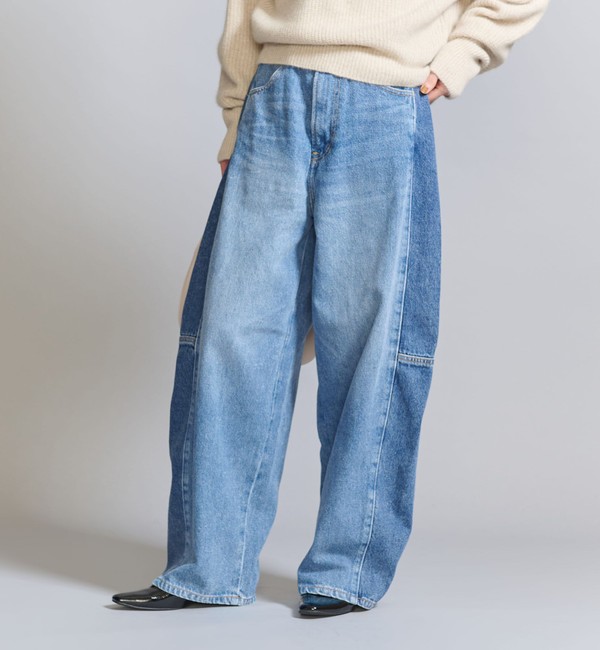 経典 サイドパッチ デニムパンツ|BEAUTY&YOUTH ARROWS UNITED パンツ