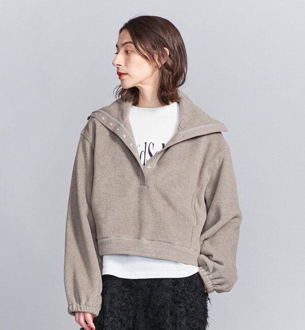 フリース スナップ プルオーバー|BEAUTY&YOUTH UNITED ARROWS(ビューティーアンドユース  ユナイテッドアローズ)の通販｜アイルミネ