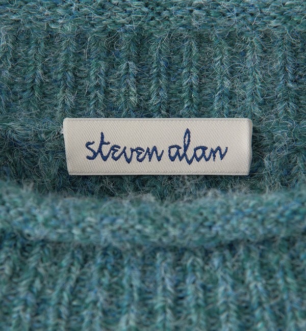 ＜Steven Alan＞フラッフィー メランジ プルオーバー ニット