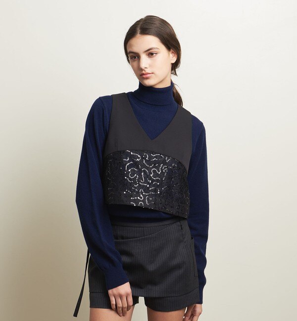 オーガンジー ギャザー ベスト -2WAY-|BEAUTY&YOUTH UNITED ARROWS(ビューティーアンドユース  ユナイテッドアローズ)の通販｜アイルミネ