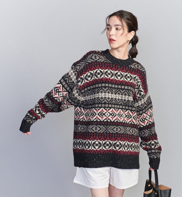 ノルディック ジャガードニット プルオーバー|BEAUTY&YOUTH UNITED ARROWS(ビューティーアンドユース ユナイテッドアローズ )の通販｜アイルミネ