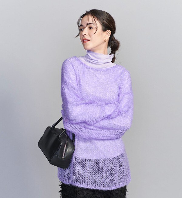 モヘヤブレンド ルーズニット プルオーバー|BEAUTY&YOUTH UNITED ARROWS(ビューティーアンドユース  ユナイテッドアローズ)の通販｜アイルミネ