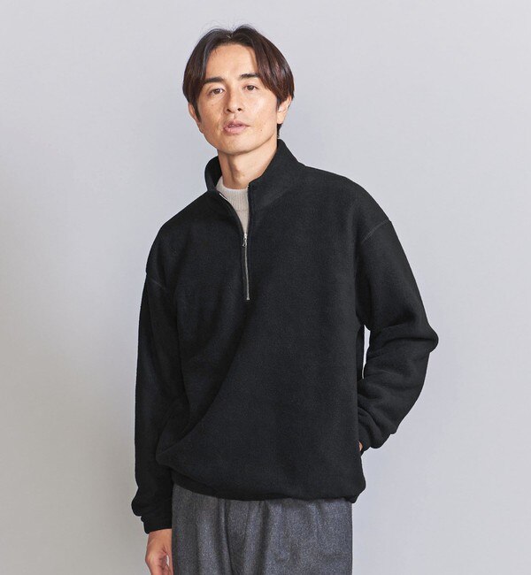 ナチュール フリース ハーフジップ プルオーバー|BEAUTY&YOUTH UNITED ARROWS(ビューティーアンドユース ユナイテッドアローズ )の通販｜アイルミネ