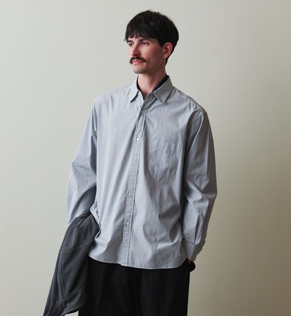 シルキータッチ キャンプカラー フォルム シャツ|BEAUTY&YOUTH UNITED ARROWS(ビューティーアンドユース  ユナイテッドアローズ)の通販｜アイルミネ