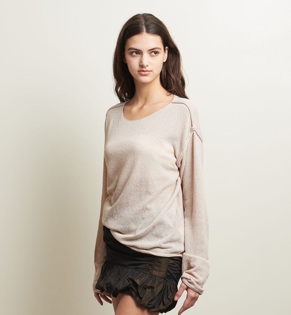 UNITED ARROWS LTD. OUTLET｜チャイニーズラクーン Vネックニットプルオーバー | Rakuten  Fashion(楽天ファッション／旧楽天ブランドアベニュー)MR5078
