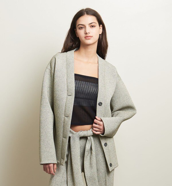 Steven Alan＞モヘヤ ミックス ニット カーディガン|BEAUTY&YOUTH UNITED ARROWS(ビューティーアンドユース  ユナイテッドアローズ)の通販｜アイルミネ