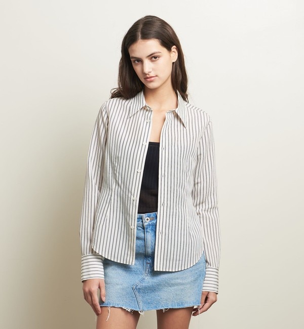 セルロースナイロン エンブロイダリー シャツ/2WAY|BEAUTY&YOUTH UNITED ARROWS(ビューティーアンドユース  ユナイテッドアローズ)の通販｜アイルミネ