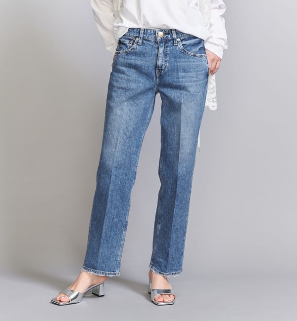 爆買い BEAUTY&YOUTH バックゴム テーパードパンツウォッシャブル パンツ