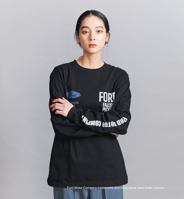 メンズファッションオススメ|【ビューティーアンドユース　ユナイテッドアローズ/BEAUTY&YOUTH UNITED ARROWS】 【別注】＜GOOD ROCK SPEED＞FORD ロングスリーブ Tシャツ