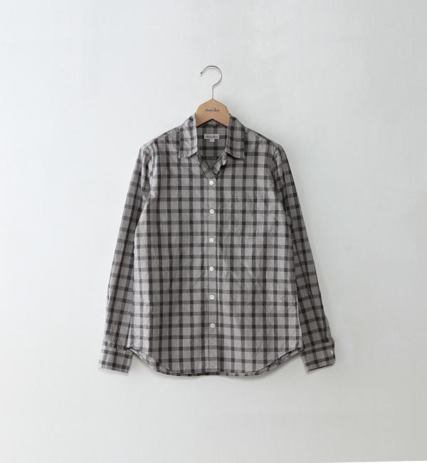 【スティーブン アラン/Steven Alan】 ＜Steven Alan＞TOP CHECK REVERSE SEAM SHIRT/シャツ [送料無料]