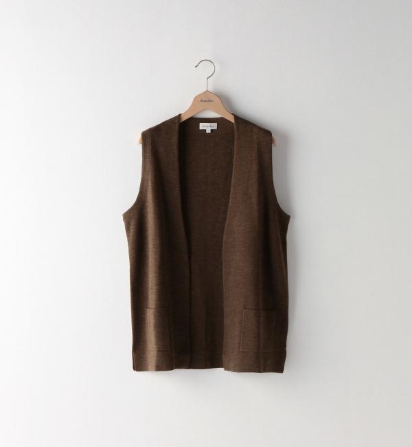 【スティーブン アラン/Steven Alan】 ＜steven alan＞ MLN RIB KN VEST/ニットベスト [送料無料]