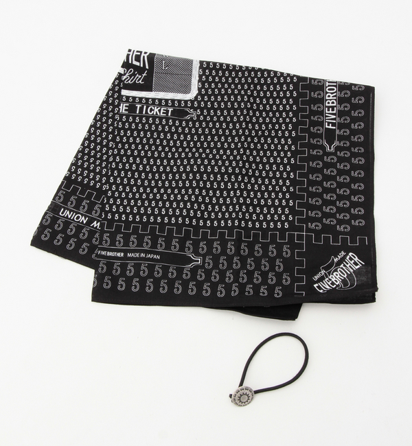 FIVE BROTHER / TICKET バンダナ