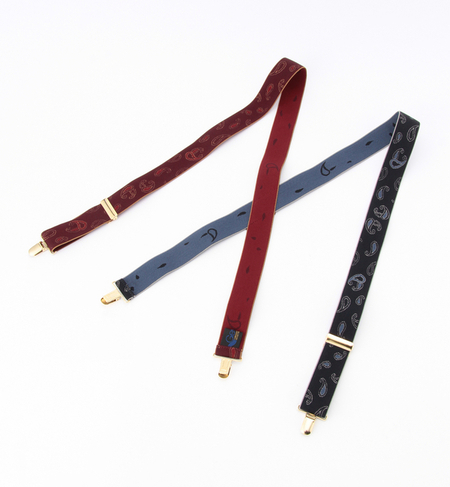 GEVAERT / ペイズリー サスペンダー