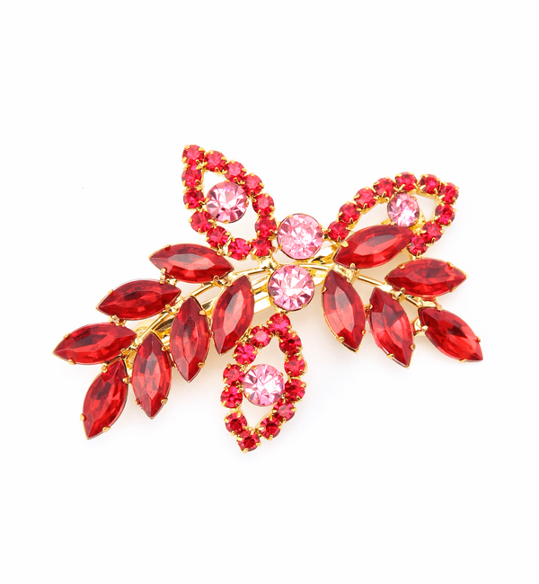 ECODECO / ラインストーン ヘアクリップ