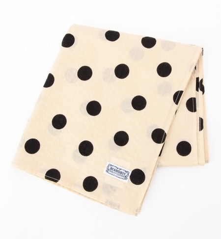 コットン ドット ストール