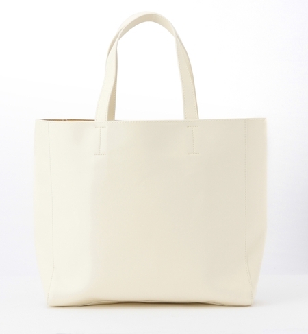BEAMS / フェイクレザー トートバッグ