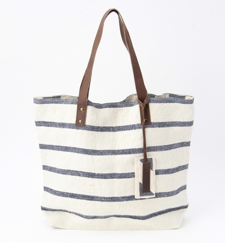 Nantucket / ボーダー トートバッグ