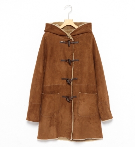 【ビームス ウィメン/BEAMS WOMEN】 UNKNOWN / 別注ムートンダッフルコート [送料無料]