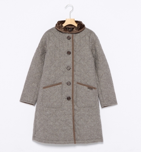 【別注】LAVENHAM / ウールロング カモフラージュフード
