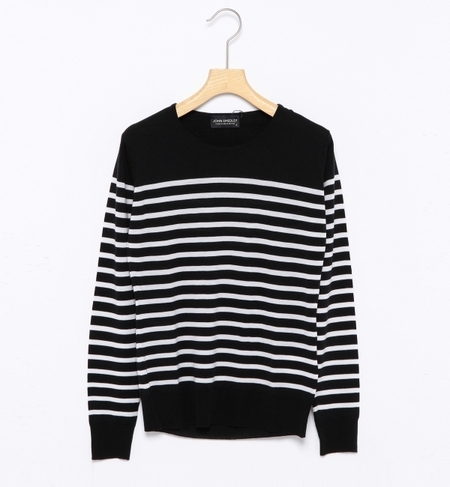 【VERY12月号掲載】JOHN SMEDLEY×Demi-Luxe BEAMS / ボーダープルオーバー