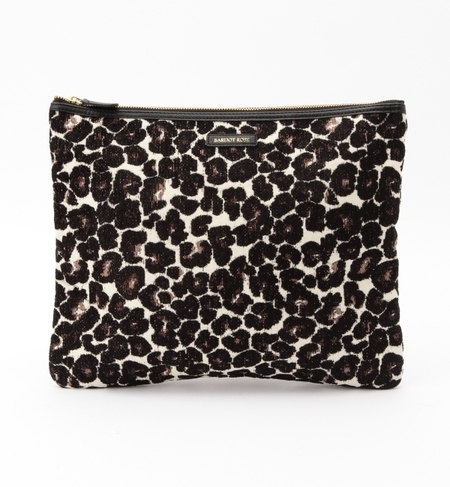 BARDOT ROSE / レオパード ジャカード ビッグクラッチ