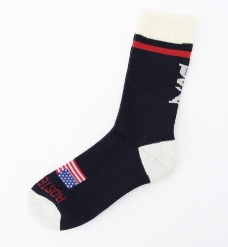 ROSTER SOCKS / USA BACKロゴ