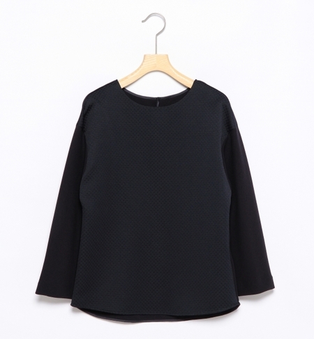 ジャカード切替プルオーバー